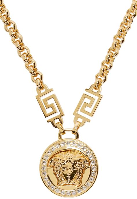 buy versace gold pendant